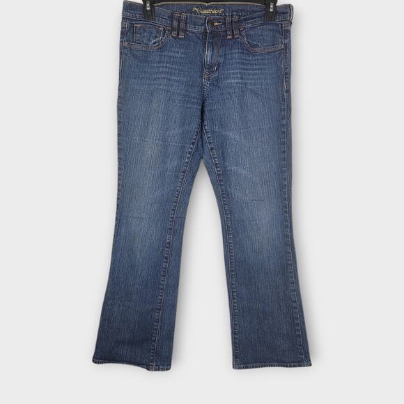 Old Navy Sweetheart Bootcut Jeans 12 Western Boho Retro Cowgirl Festival Classic - Picture 2 of 9